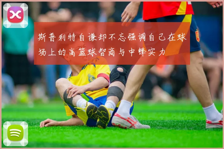 斯普利特自谦却不忘强调自己在球场上的高篮球智商与中锋实力